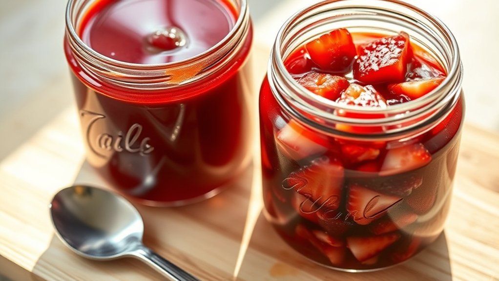 smooth jam chunky preserves