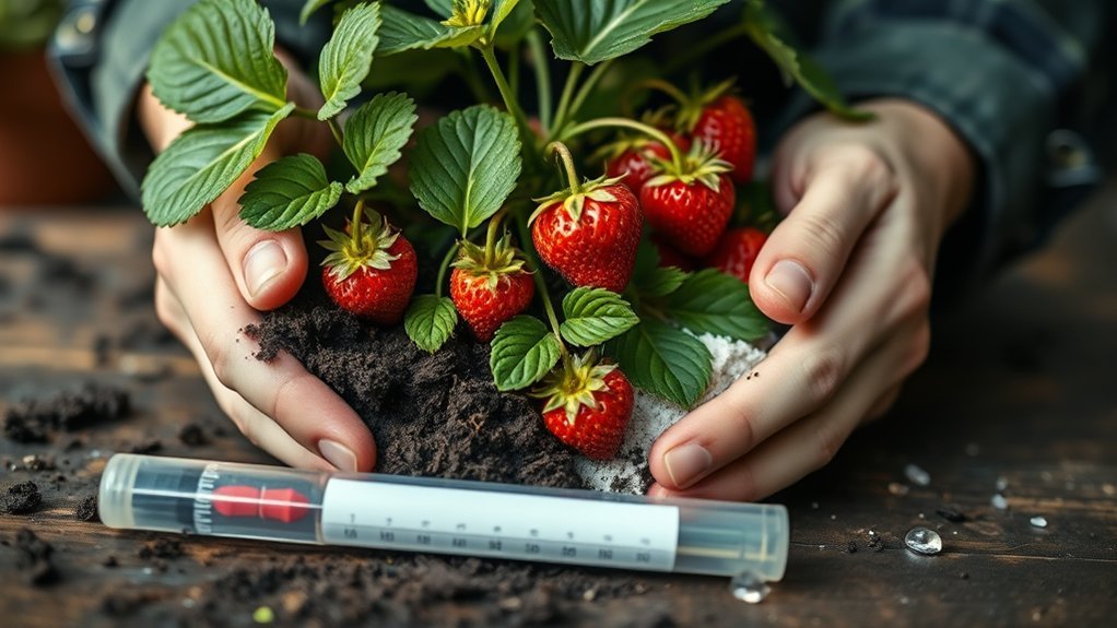soil ph impacts strawberry health