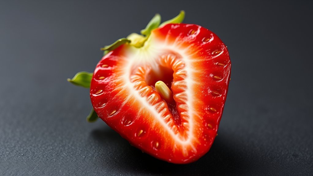 strawberries are aggregate fruits