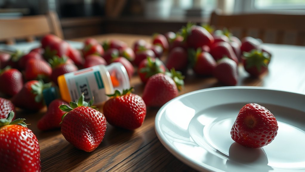 strawberries are safe to eat