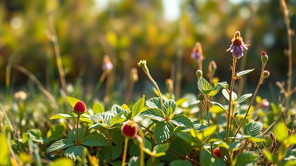 strawberries belong to roses