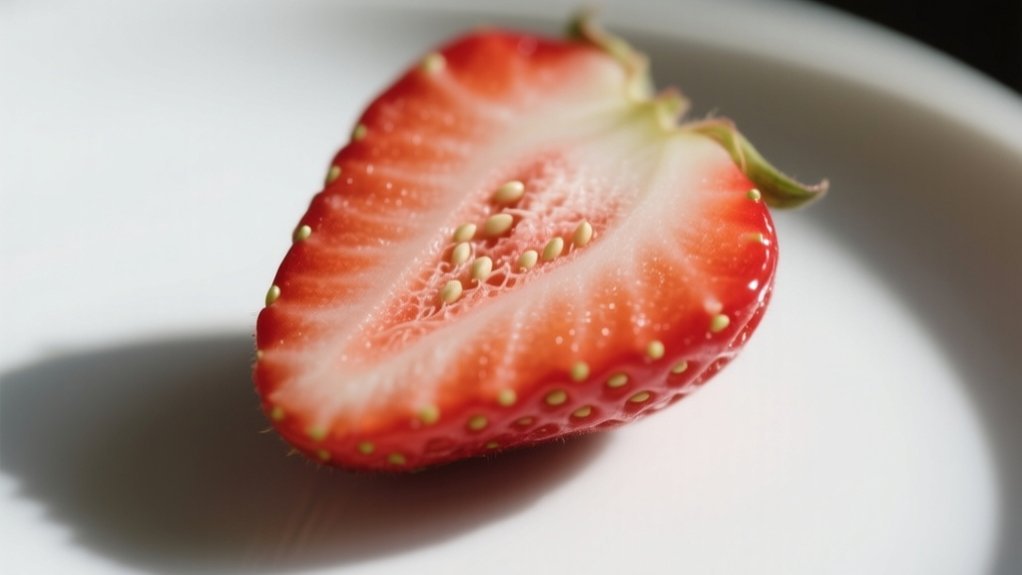 strawberries contain minimal fiber