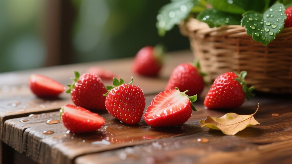 strawberries contain moderate fructose