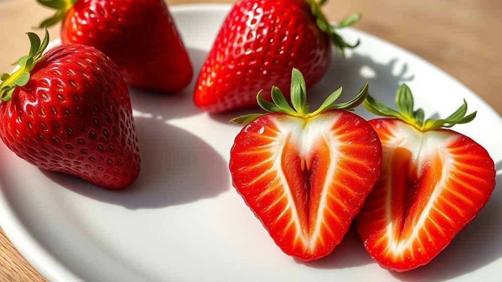 strawberries energy and digestion