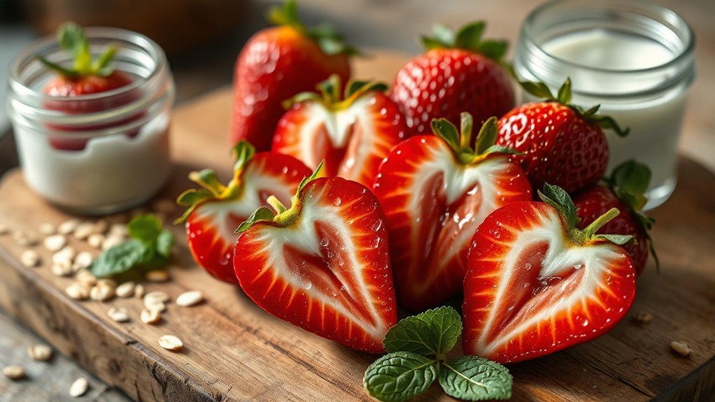 strawberries enhance gut health