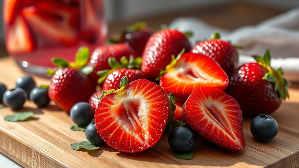 strawberries enhance heart health