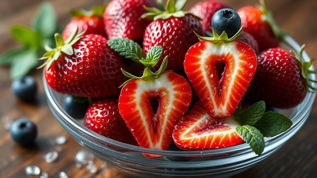 strawberries enhance hydration health