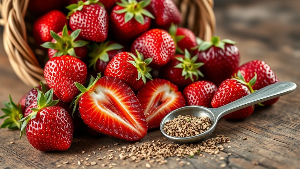 strawberries enhance iron absorption