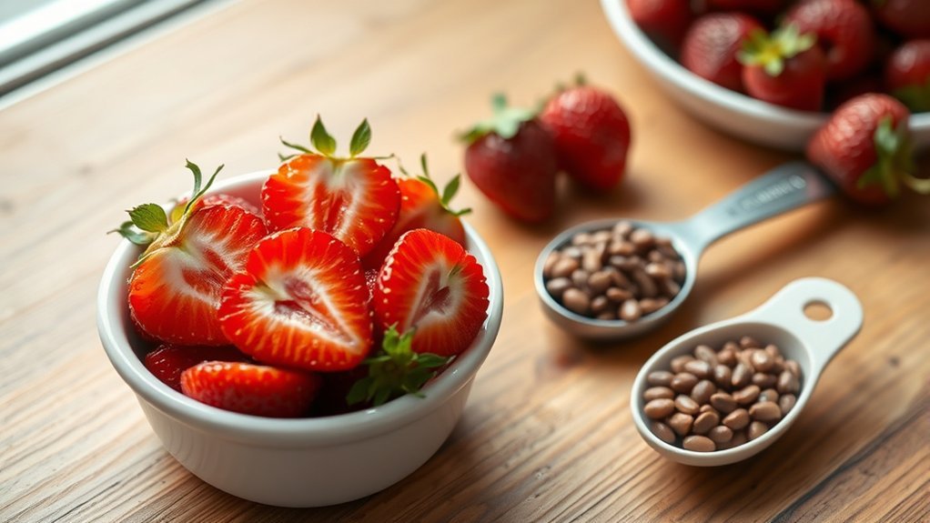 strawberries enhance iron absorption