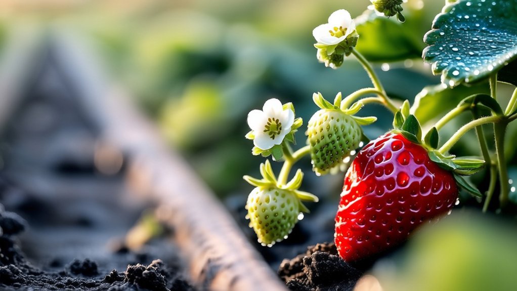 strawberries growth duration inquiry