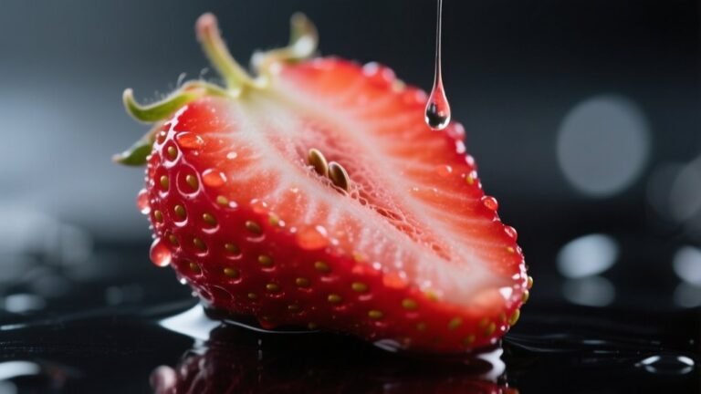 strawberries have acidic content