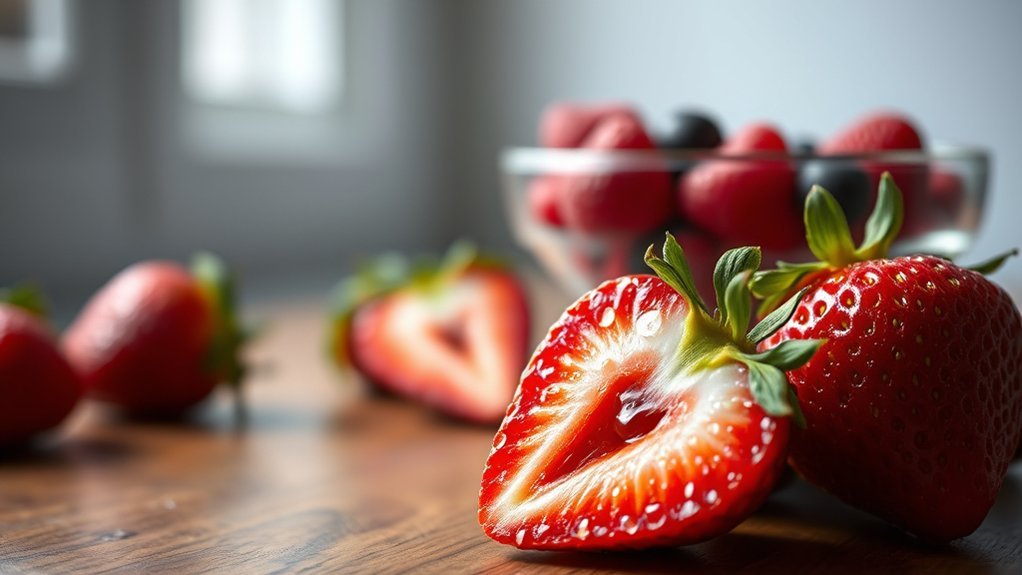 strawberries have low glycemic index