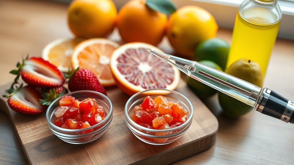 strawberries less acidic than citrus