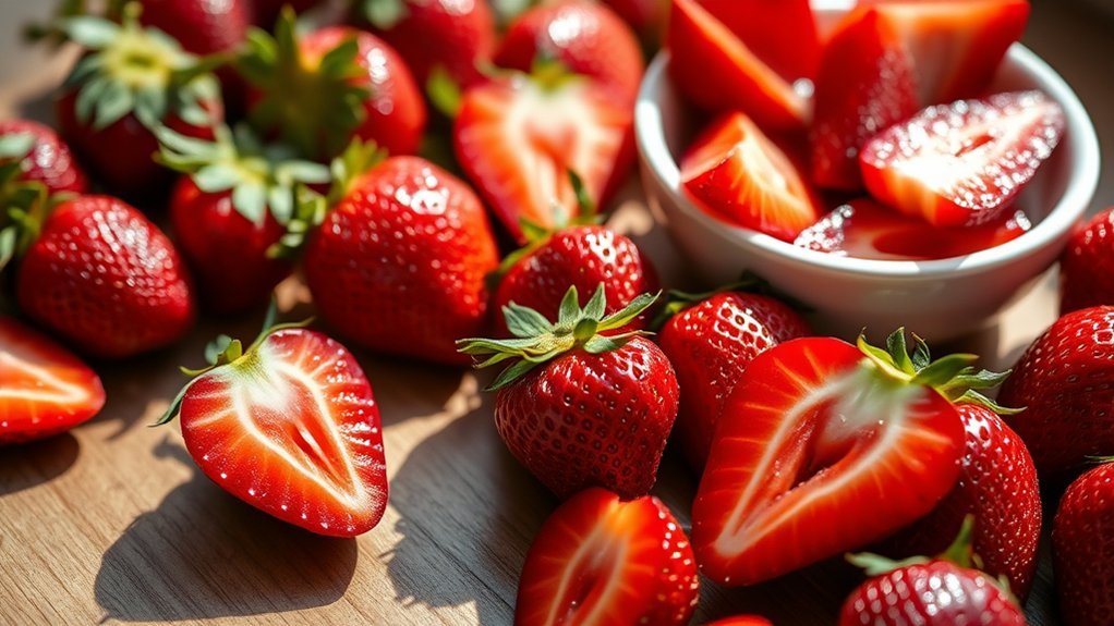 strawberries low carb delight