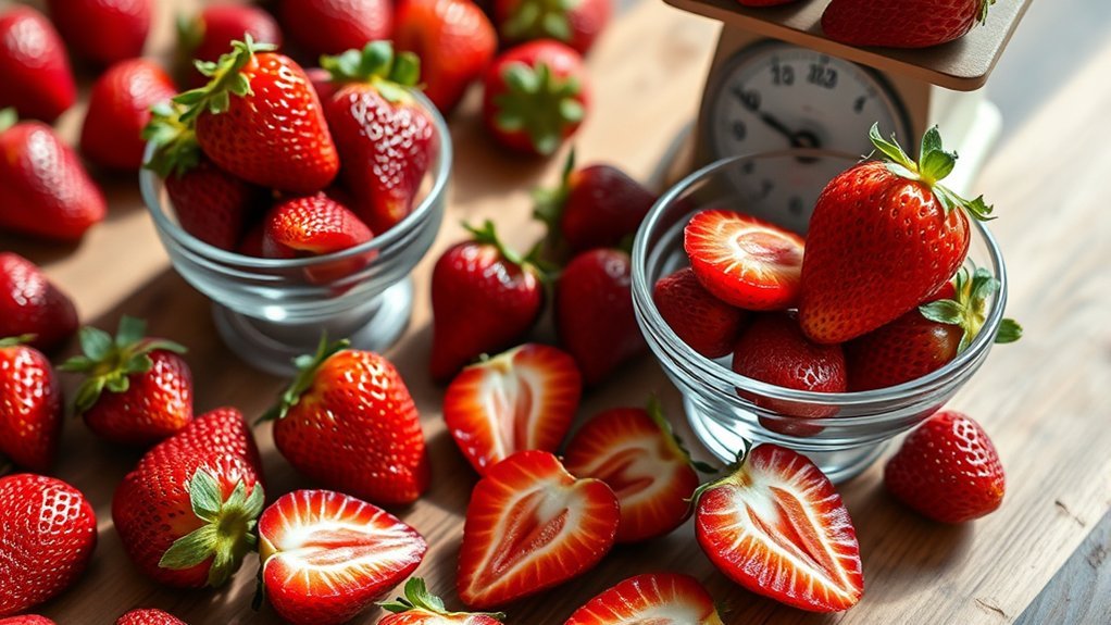 strawberries low net carbs