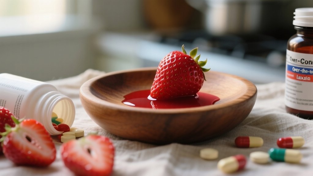 strawberries may trigger diarrhea