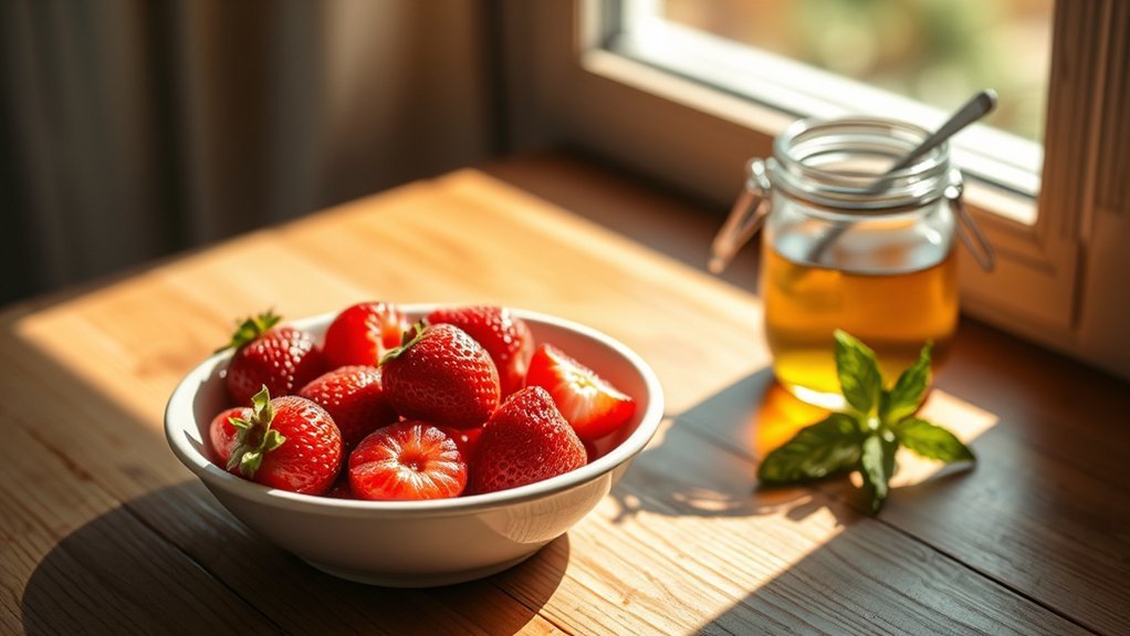 strawberries moderate histamine levels