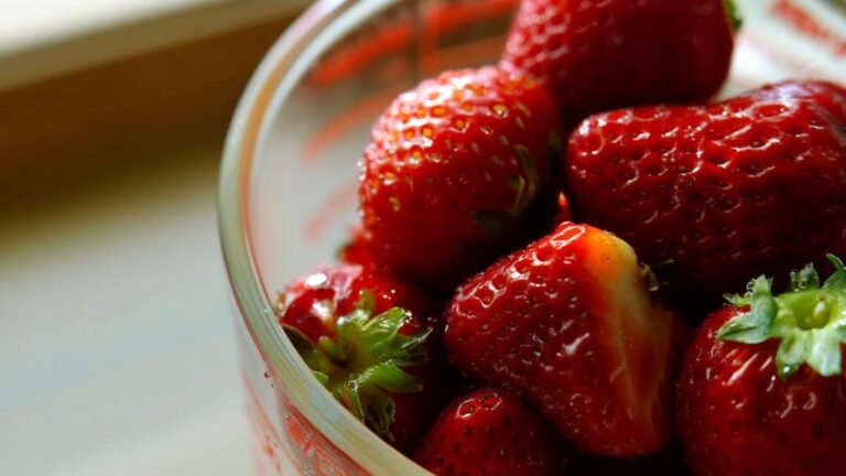 strawberries per cup measurement