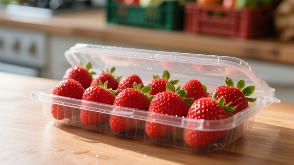 strawberries per pack quantity