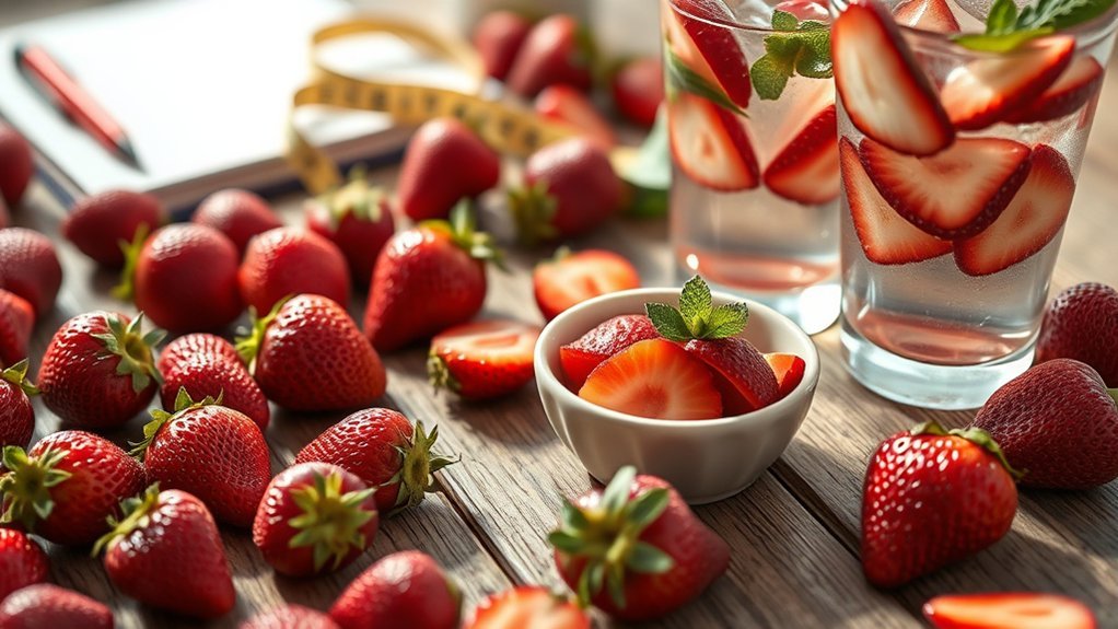 strawberries promote appetite control