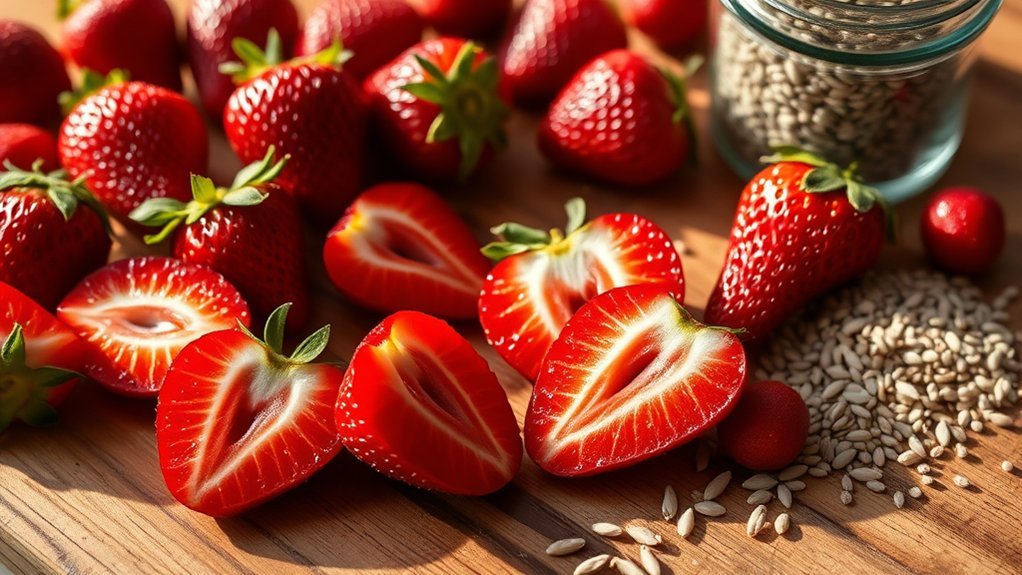 strawberries promote digestive health