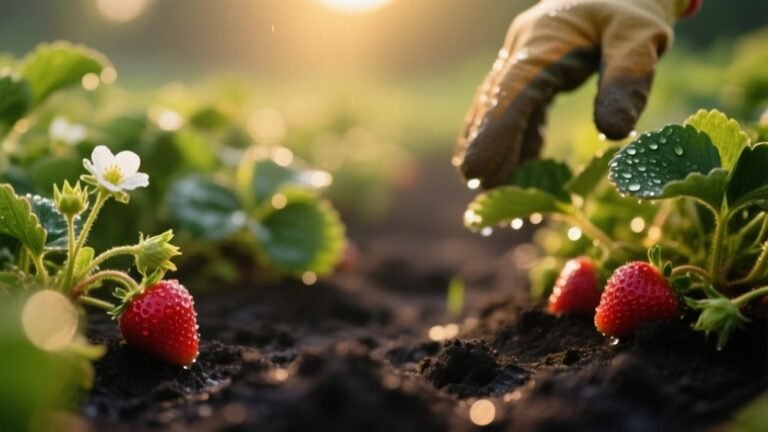strawberries require ample water