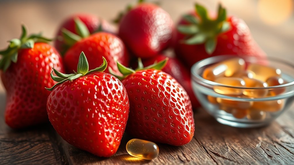 strawberries support liver health