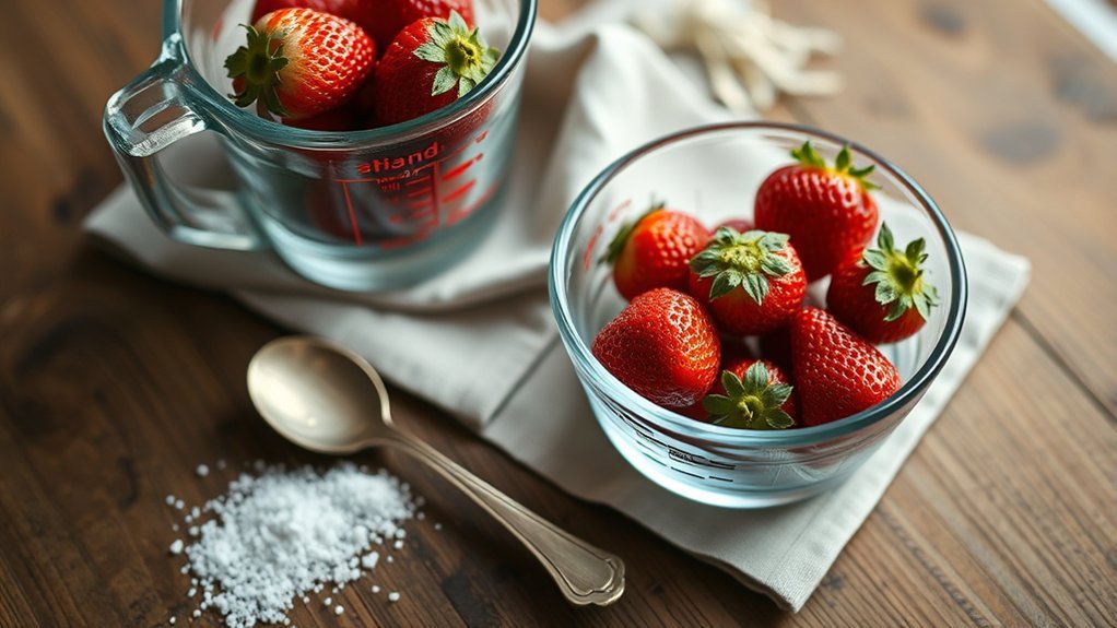 strawberries support low sugar diets
