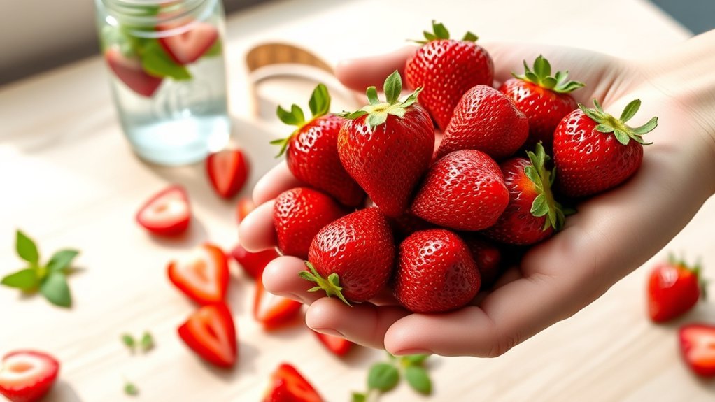 strawberries support weight loss