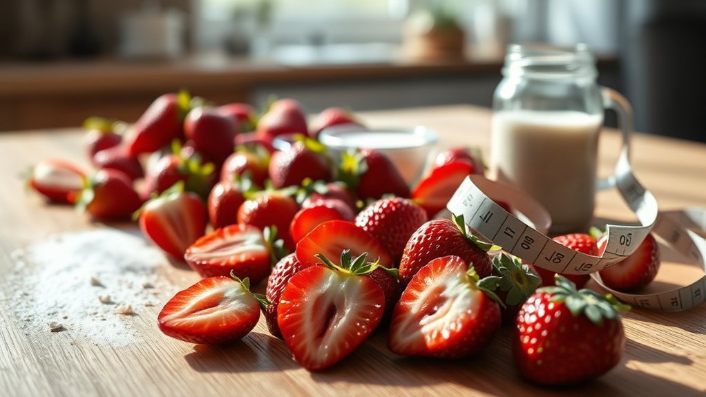 strawberries support weight management