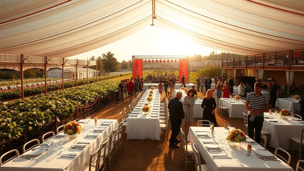 strawberry festival opening events