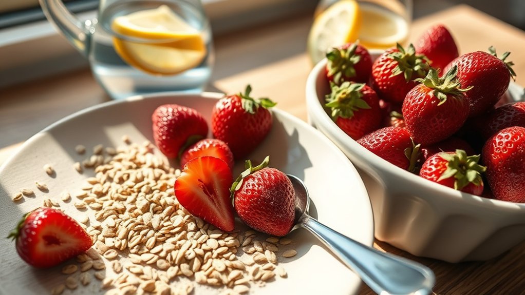strawberry fiber promotes satiety