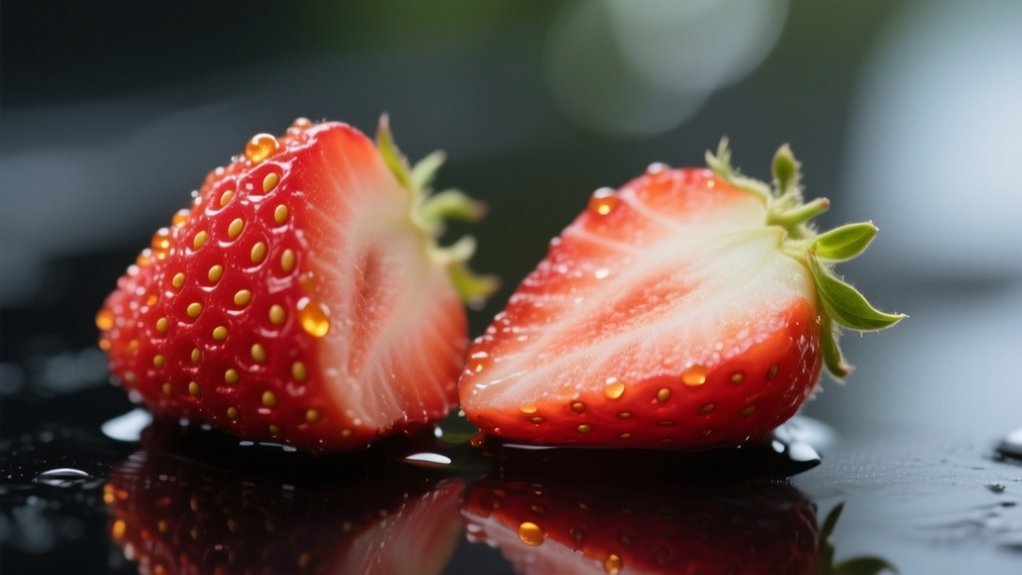 strawberry is a flower