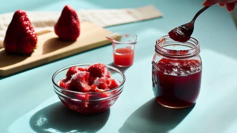 strawberry jam preparation simplified