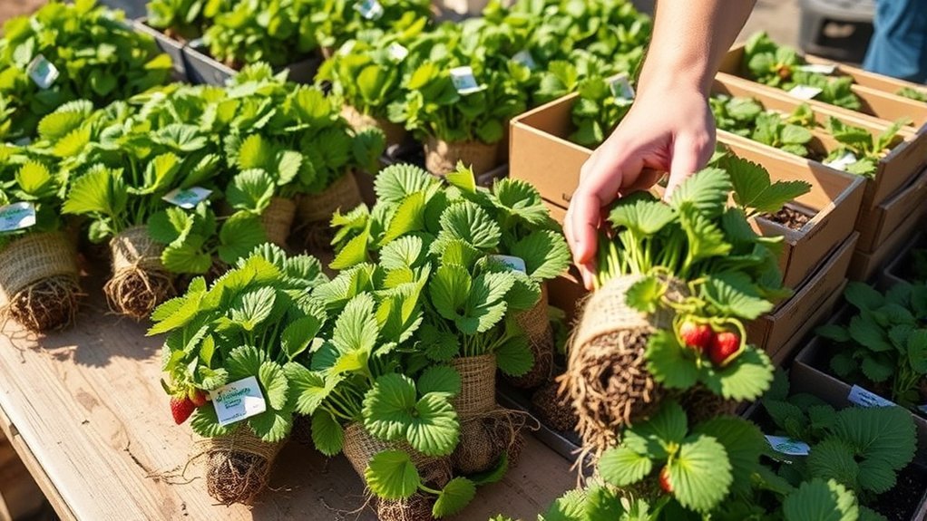 strawberry plant bundle options
