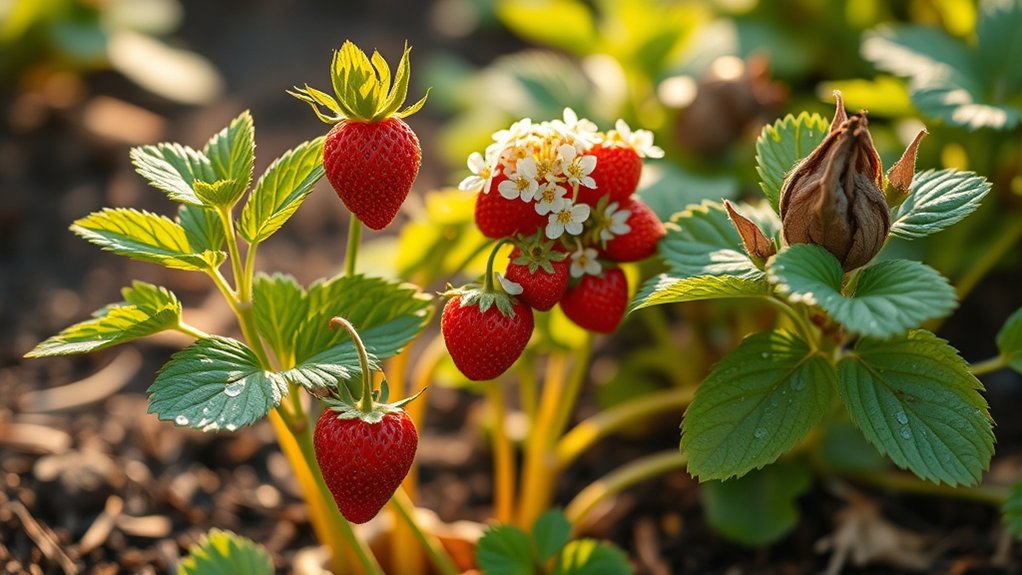 strawberry plants lose productivity