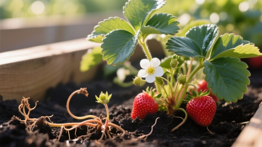 strawberry plants perennial growth