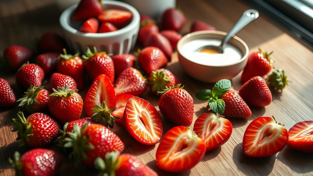 strawberry portion control essential