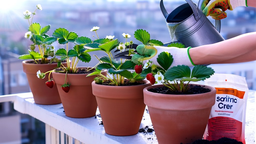 strawberry pot care guide