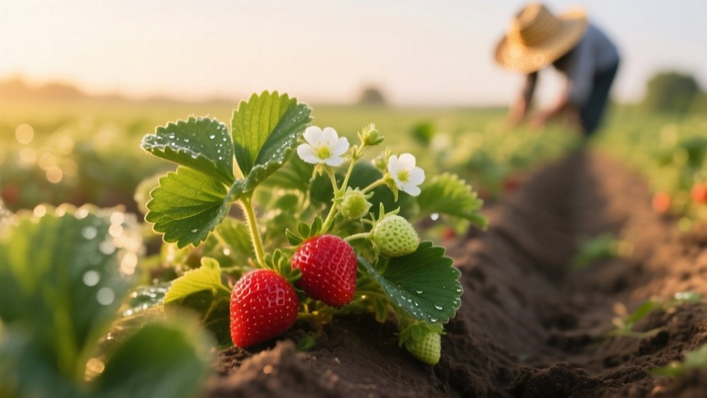 strawberry seasonal growth cycle