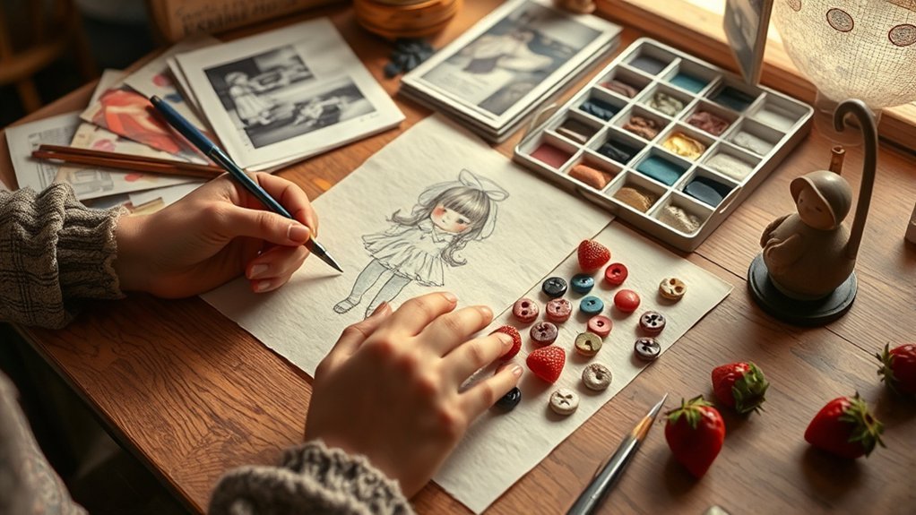 strawberry shortcake character design