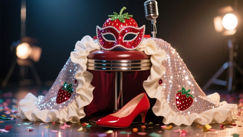 strawberry shortcake masked singer clues