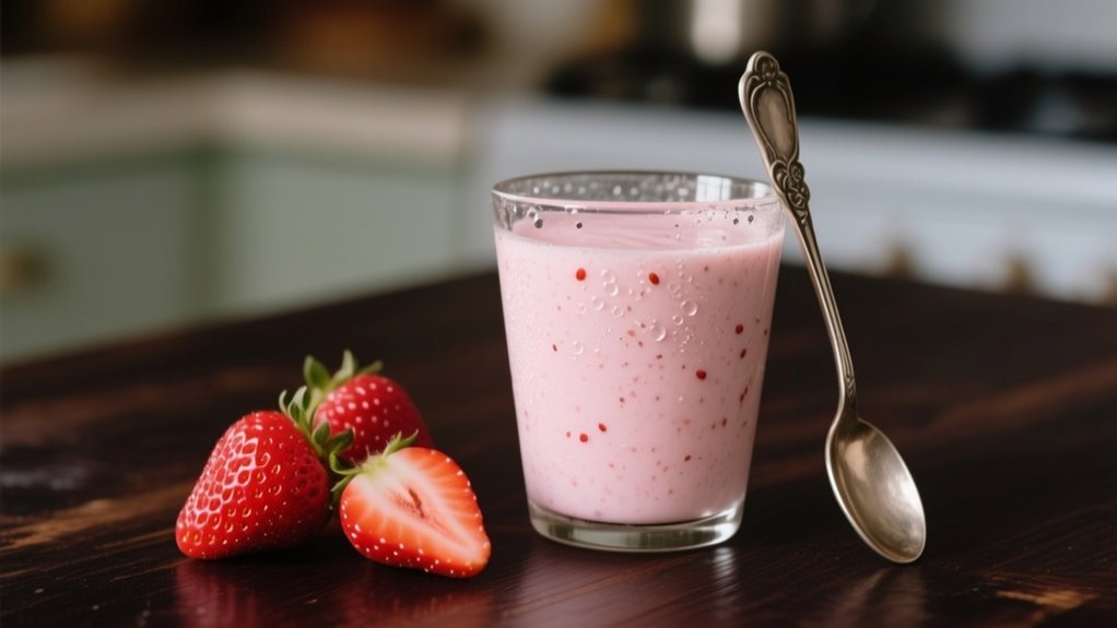 strawberry smoothie calorie count