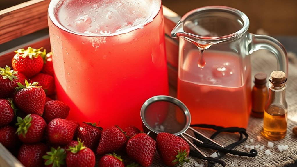 strawberry wine essential ingredients