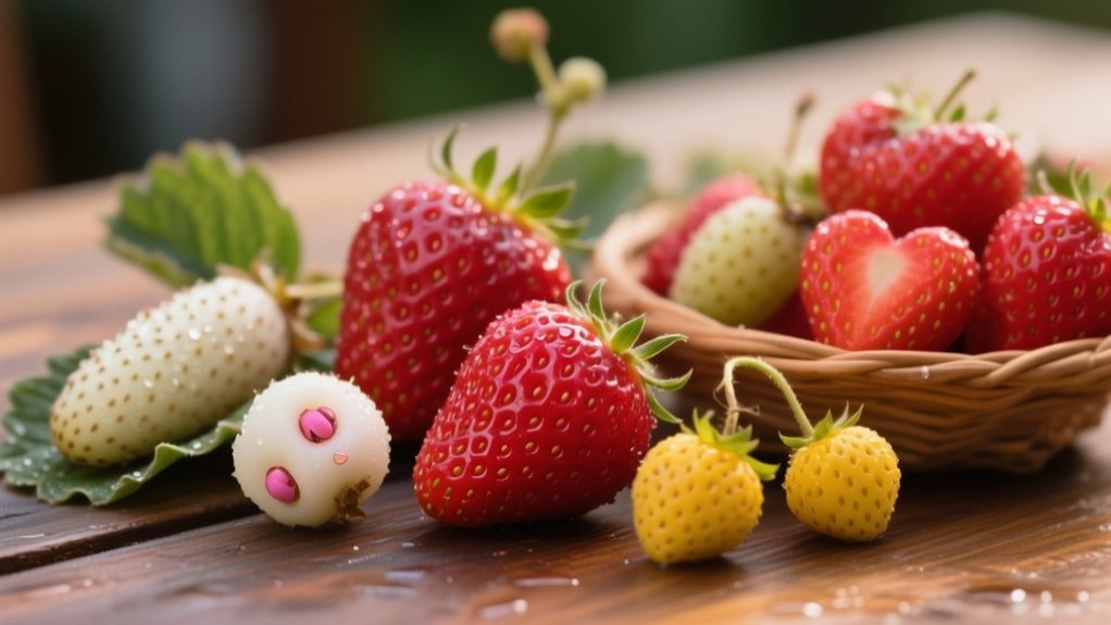 varieties of strawberries available