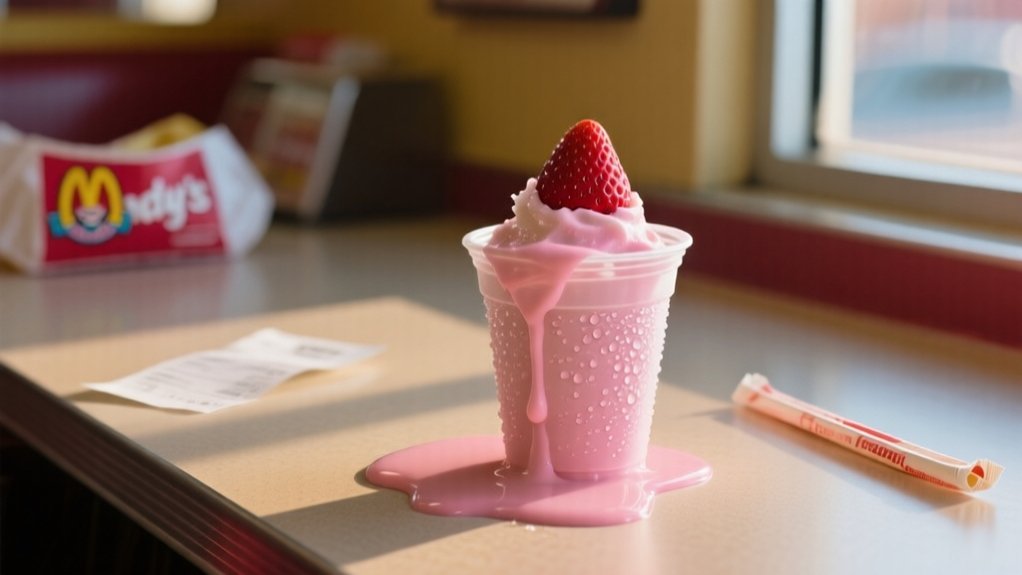 wendy s strawberry frosty departure