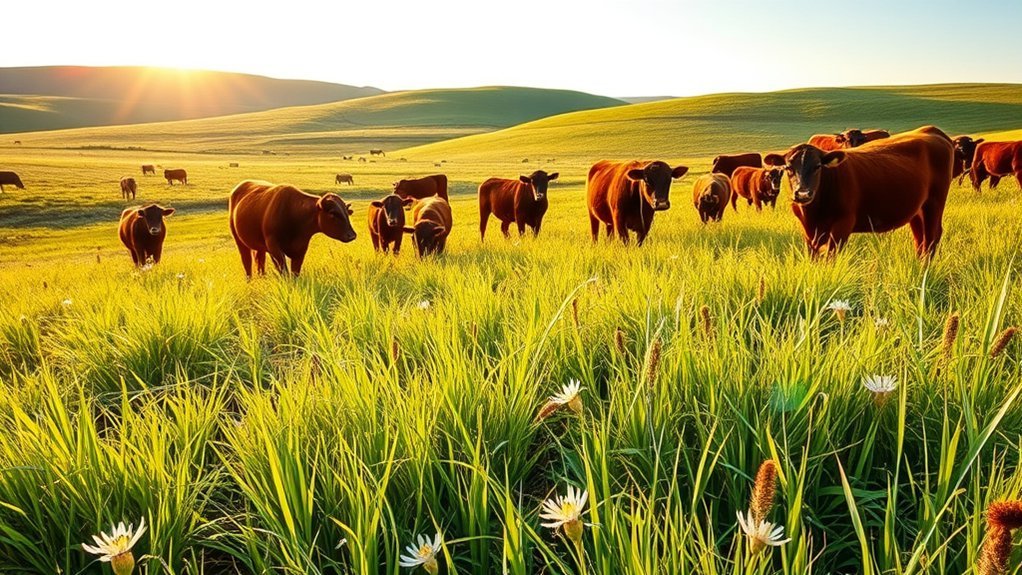 top cattle pasture grasses