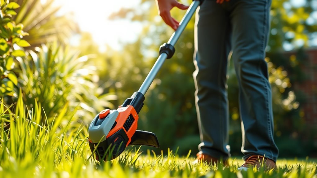 adjustable ergonomic lightweight weed eater