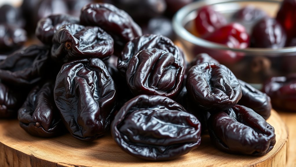 choosing high fiber prunes