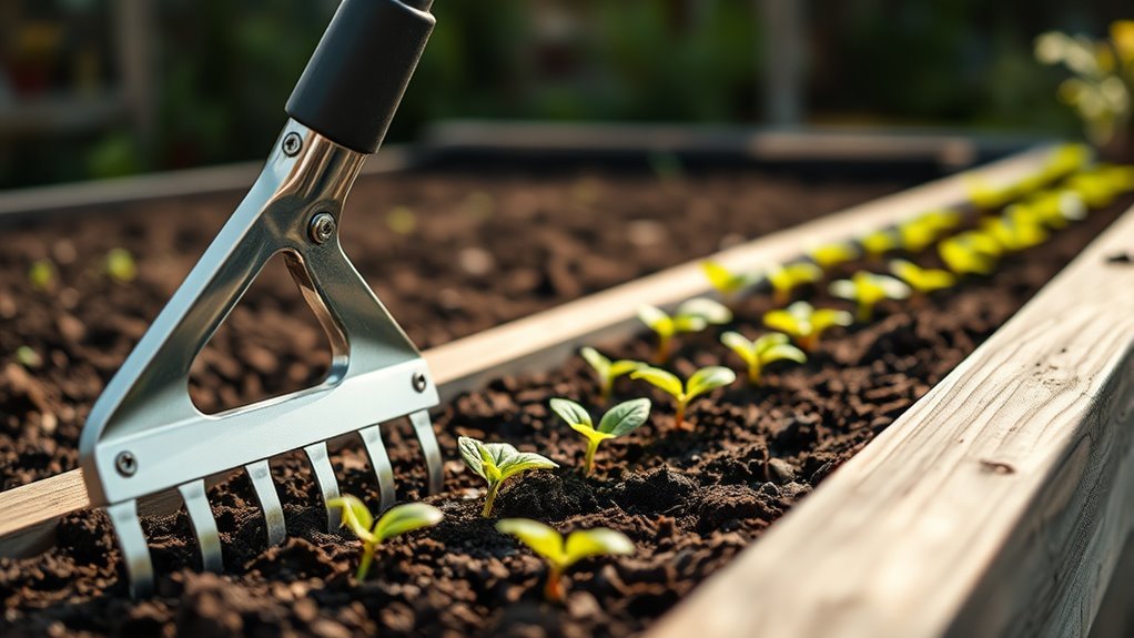 cultivator selection for raised beds